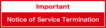 Important Notice of Service Termination